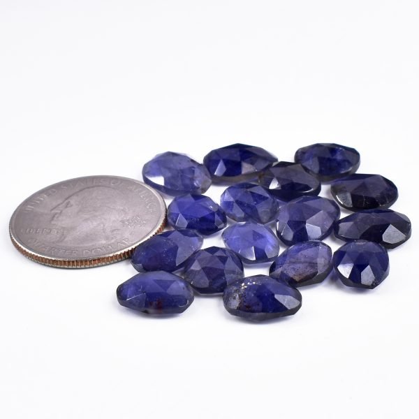 Amit Gems Rosecut Iolite Gemstone Lot Freeform Shape