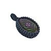 Amit Gems Macrame Red Onyx Hand Painted Pendant2