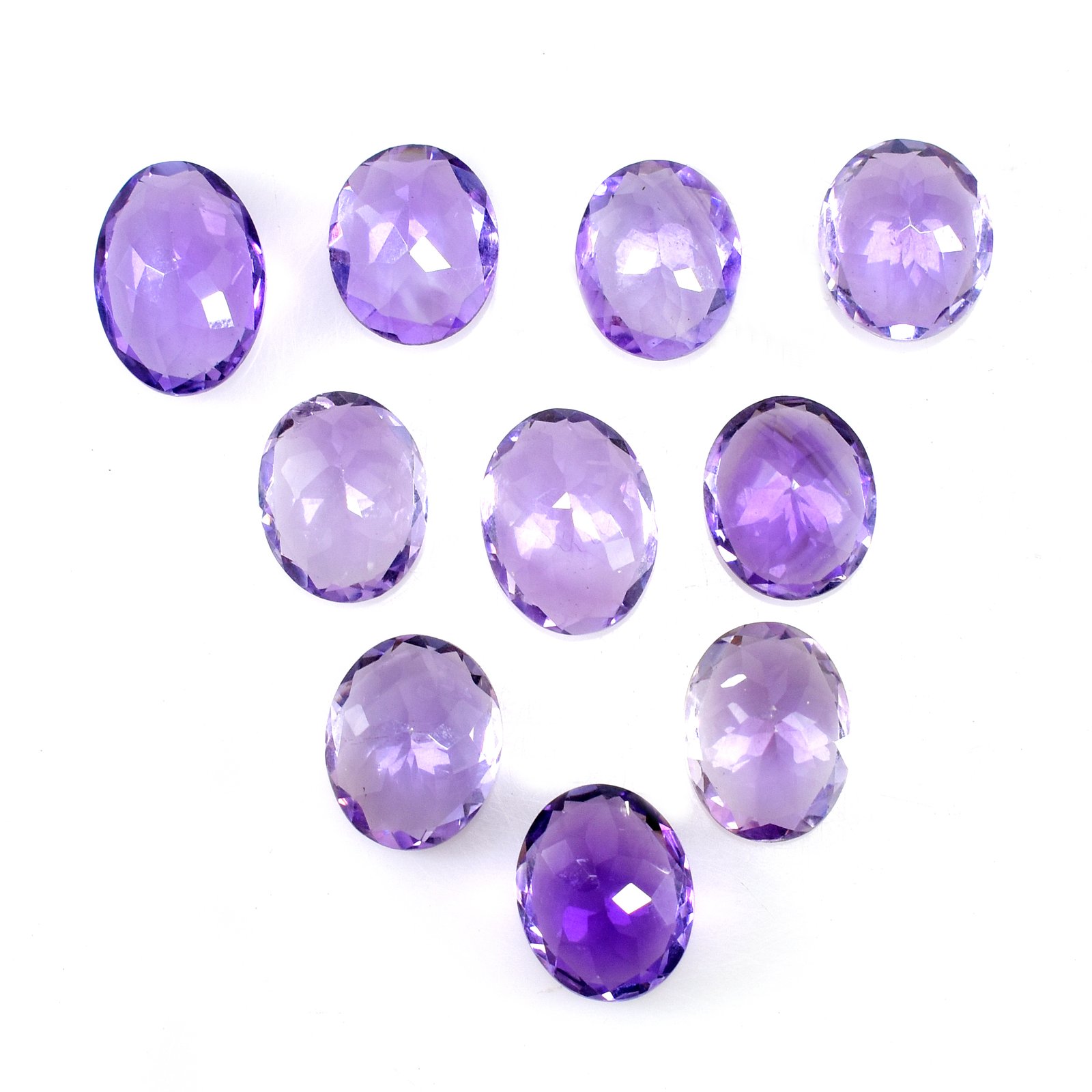 Amethyst Faceted Rosecut Gemstone